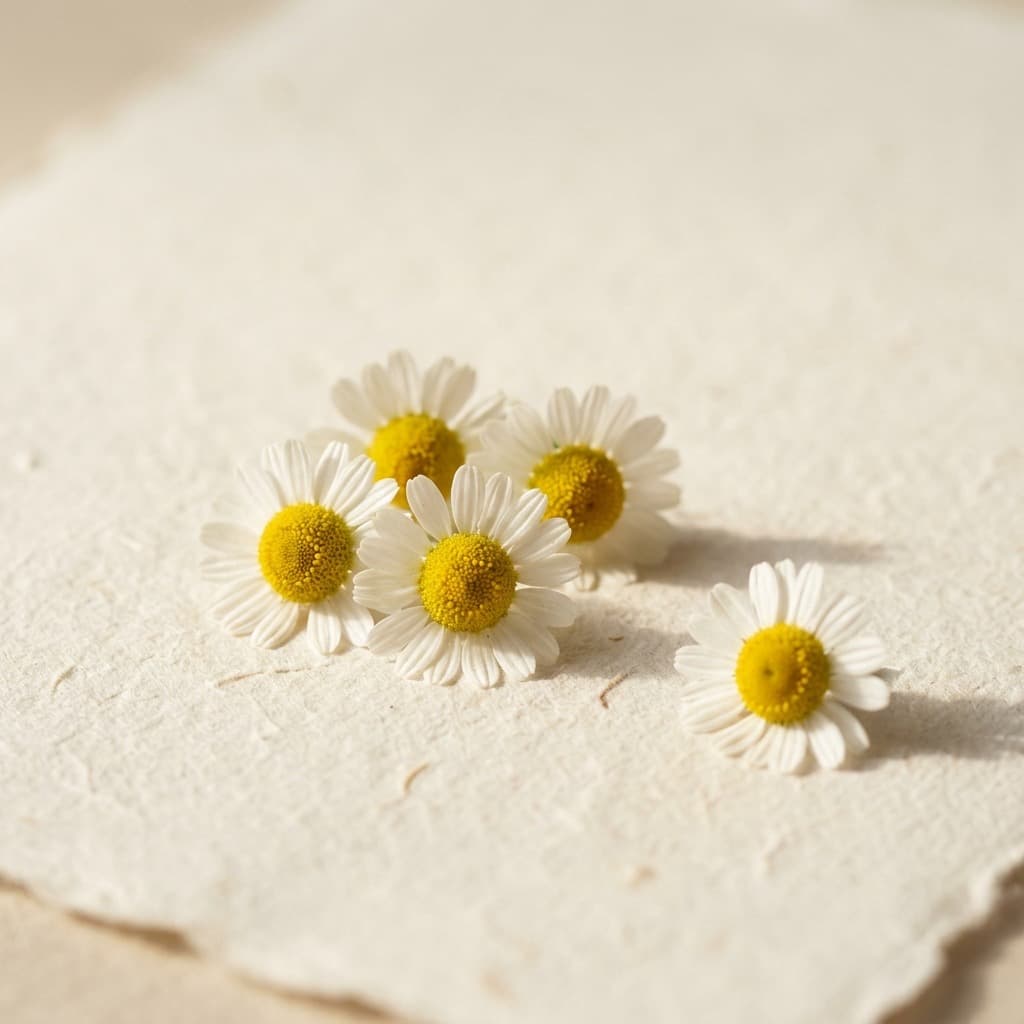Roman Chamomile Oil macro photograph